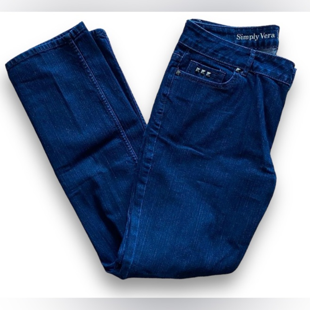 🌻BOGO 50% Off🌻 Simply Vera Vera Wang Straight jeans